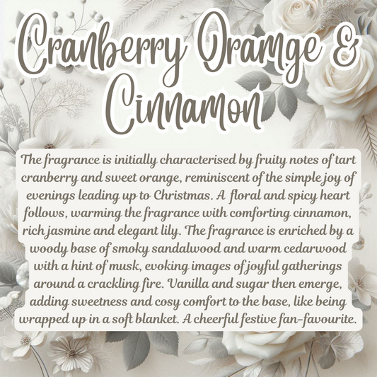 Cranberry Orange & Cinnamon